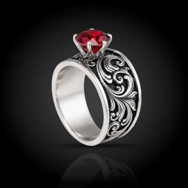 Lacey Western Wedding Ring